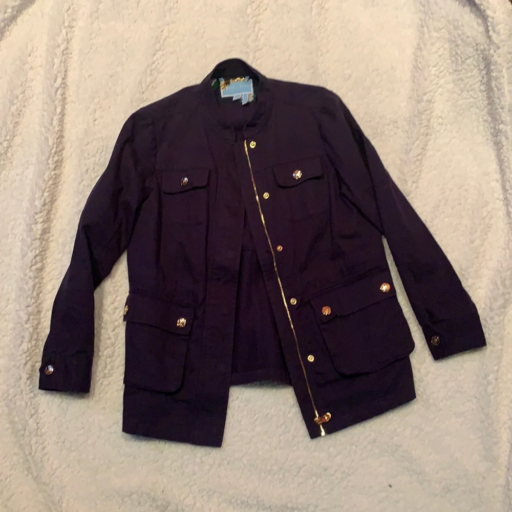 Draper James deep blue Jean jacket